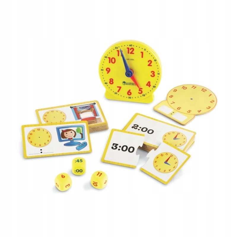 Laikrodžio pažinimo rinkinys Learning resources