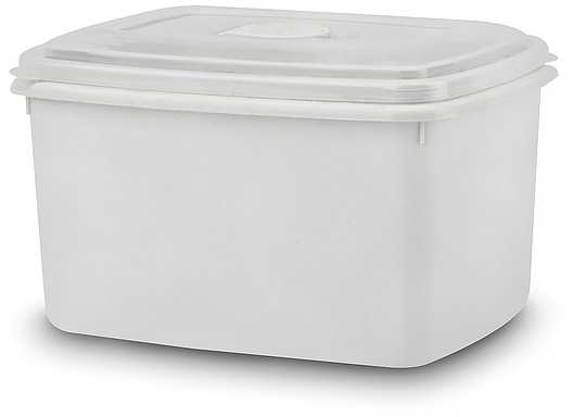 NHG Laikymo indas Micro Box 2.3L Balta