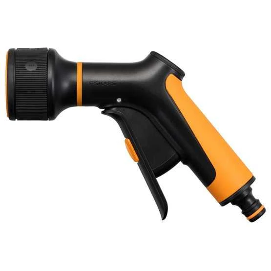 Fiskars „Comfort“ 3 funkcijų laistymo pistoletas su valdymu priekyje