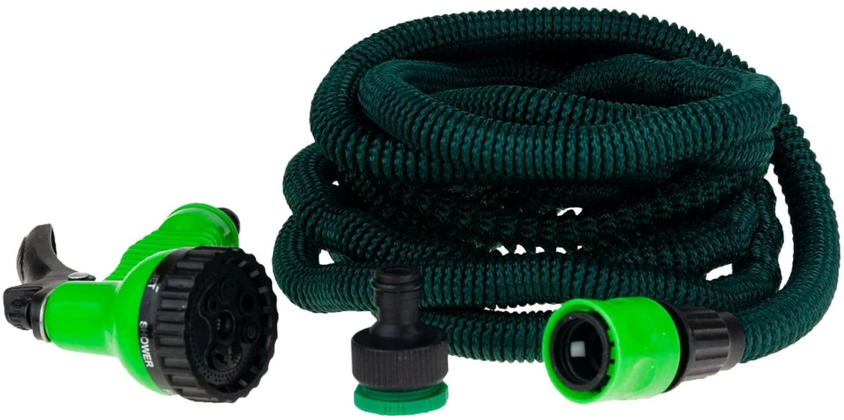 Cellfast Rinkinys pratęsimo žarna 7,5 - 15m ZIGZAGAS SU JUNGTIS + PURŠKTUVO