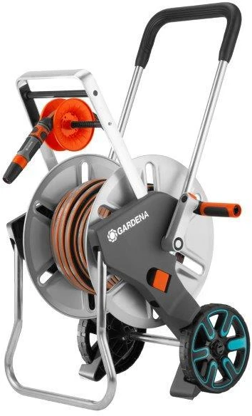 Fiskars Laistymo ritė M su žarna (1/2") 20m