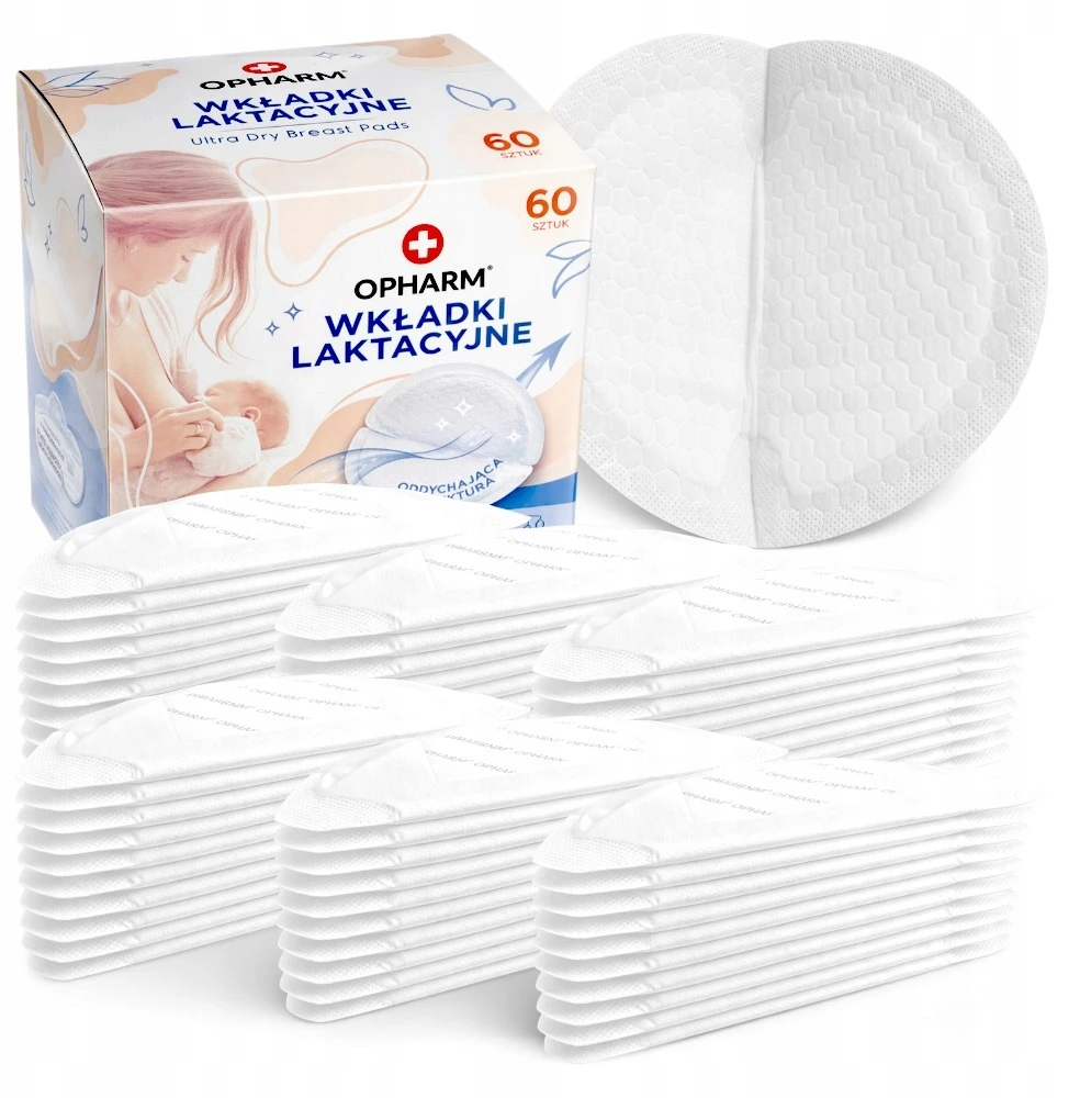LAKTACIJOS Įklotai – Premium! Super Thin, Geling - OPHARM 60 vnt