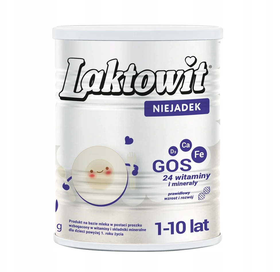 Laktowit picky eater 400g - pienas išrankiems 1-10 metų amžiaus