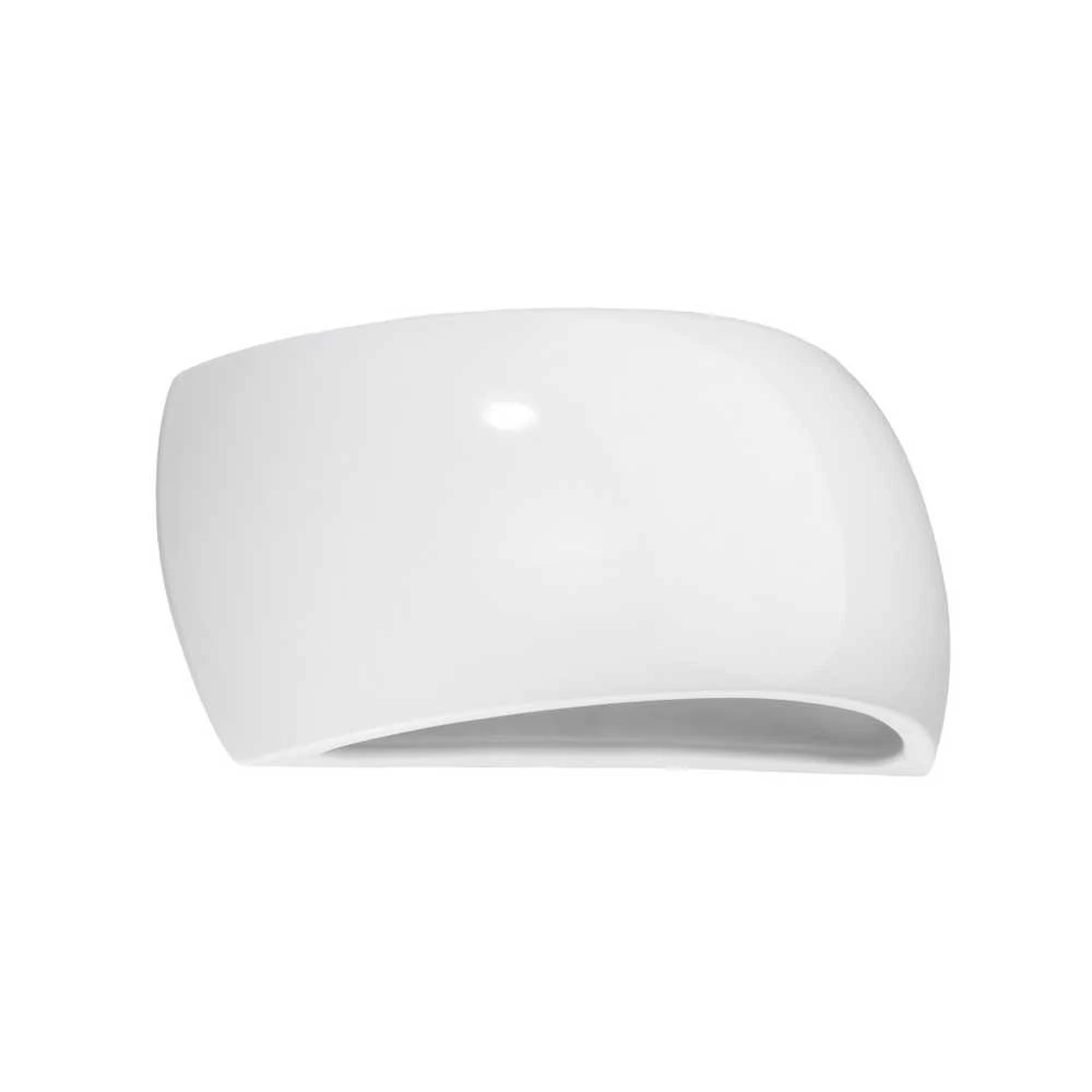 Sollux Lighting Lakuotas sieninis šviestuvas PONTIUS baltas blizgesys