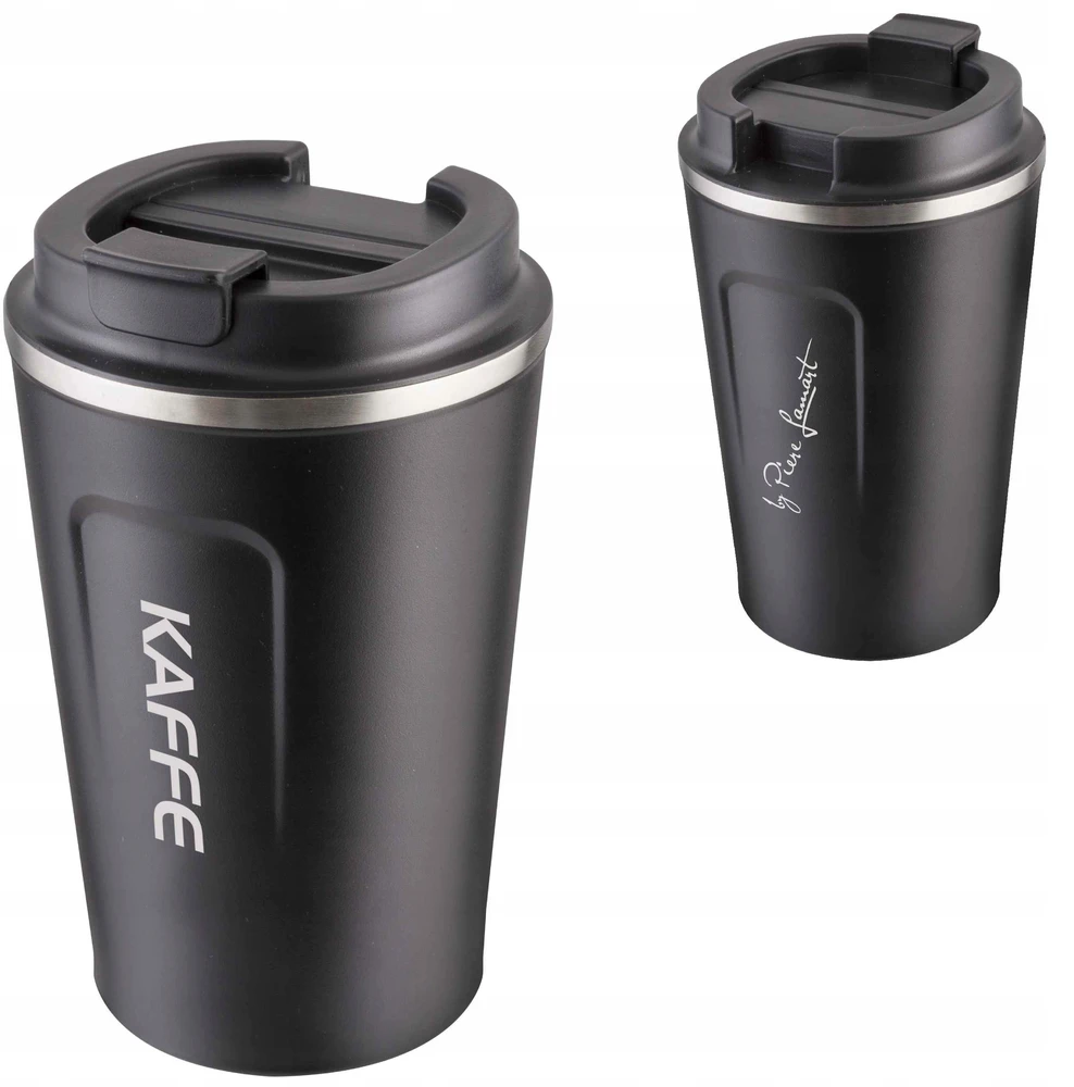 Lamart KAFFE termopuodelis, juodas, 350 ml