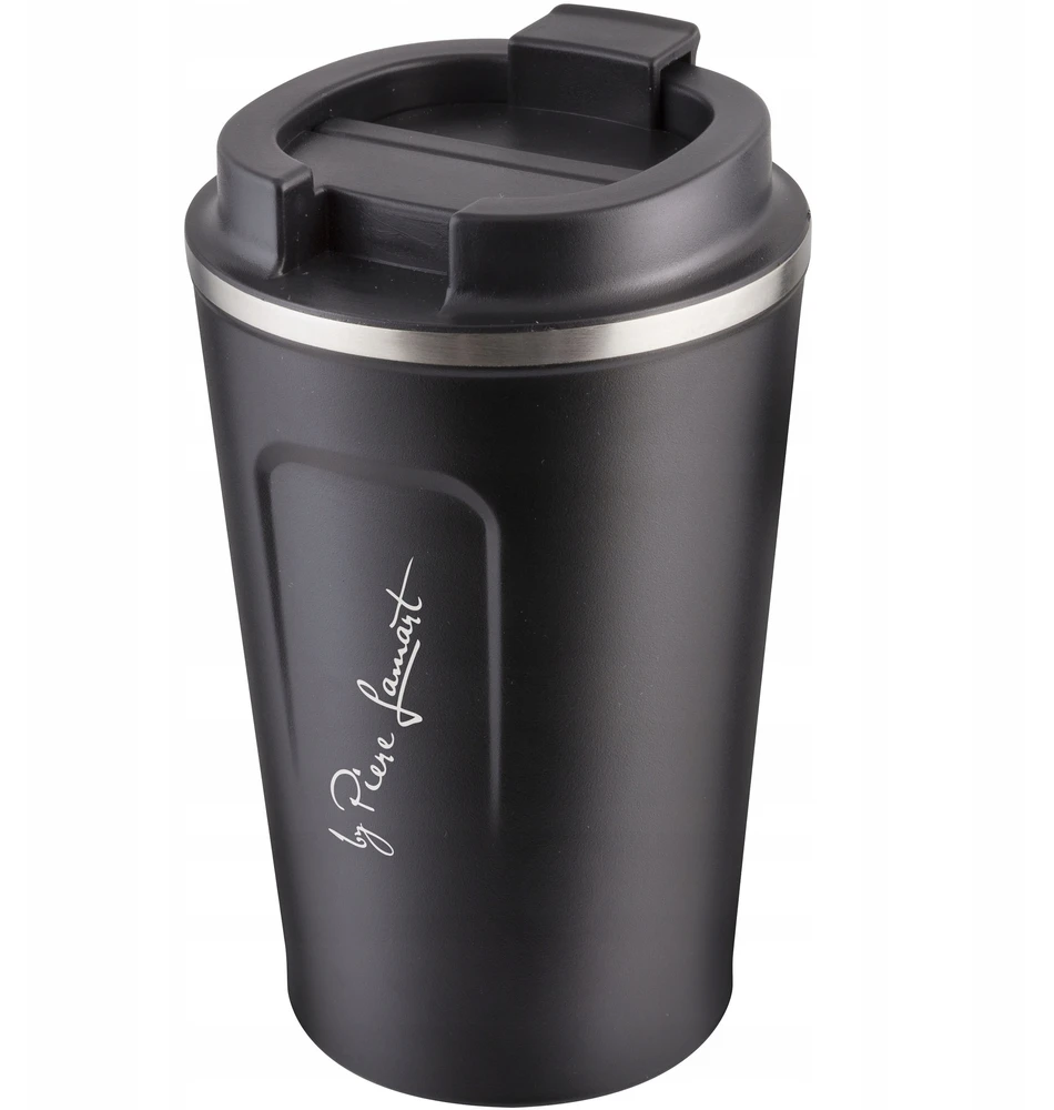 Lamart KAFFE termopuodelis, juodas, 350 ml