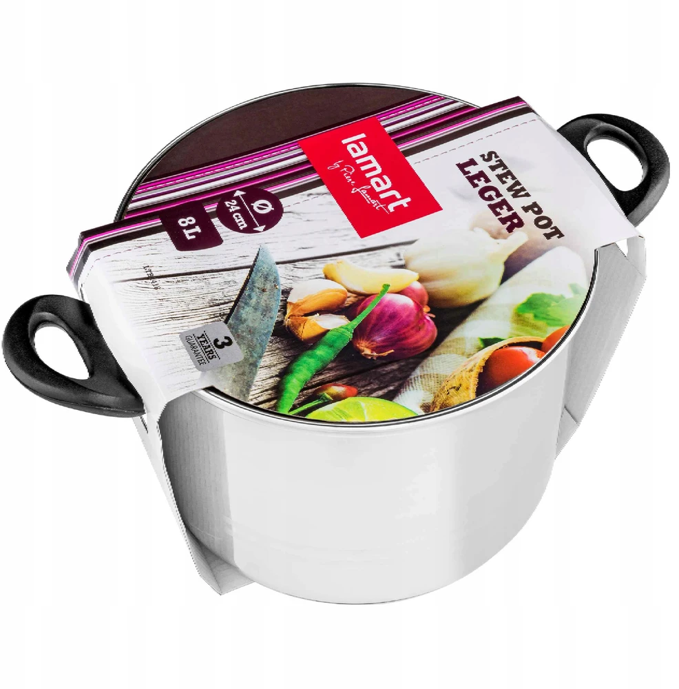 Lamart puodas Leger, 24 cm, 8 l