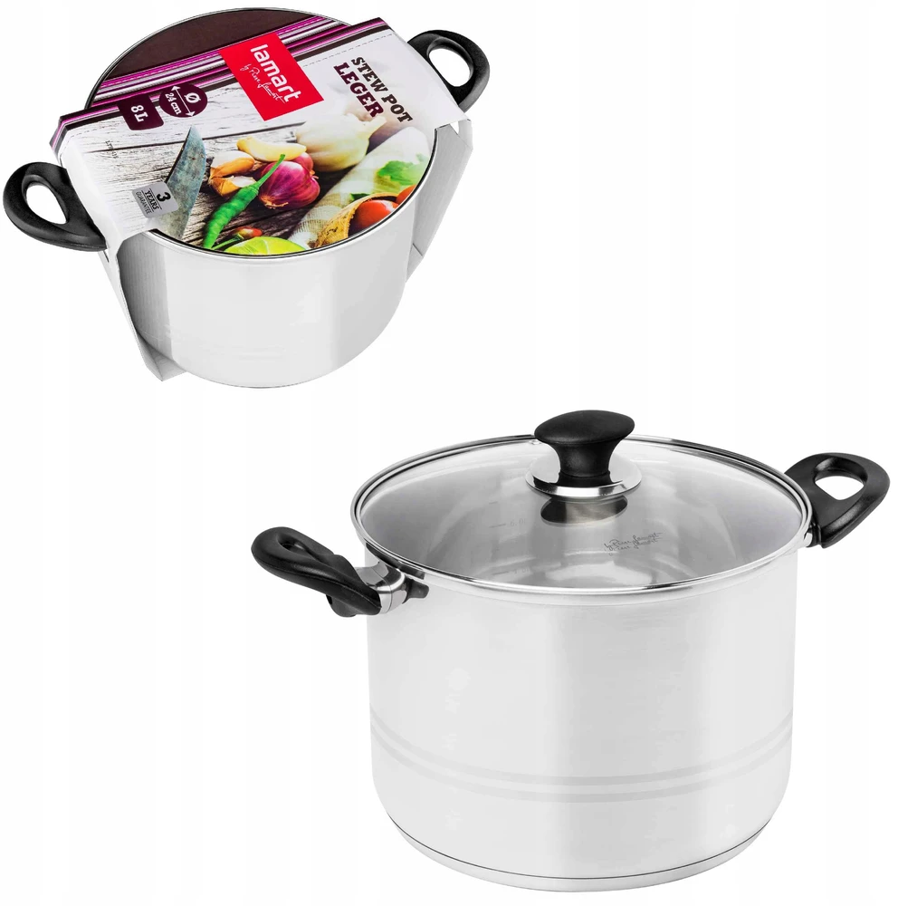 Lamart puodas Leger, 24 cm, 8 l