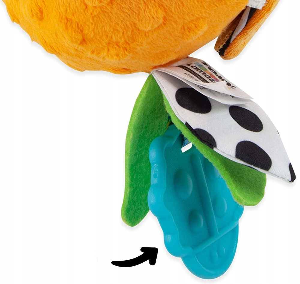 Lamaze Pakabinamas kūdikių žaislas Tomy Oranžinis