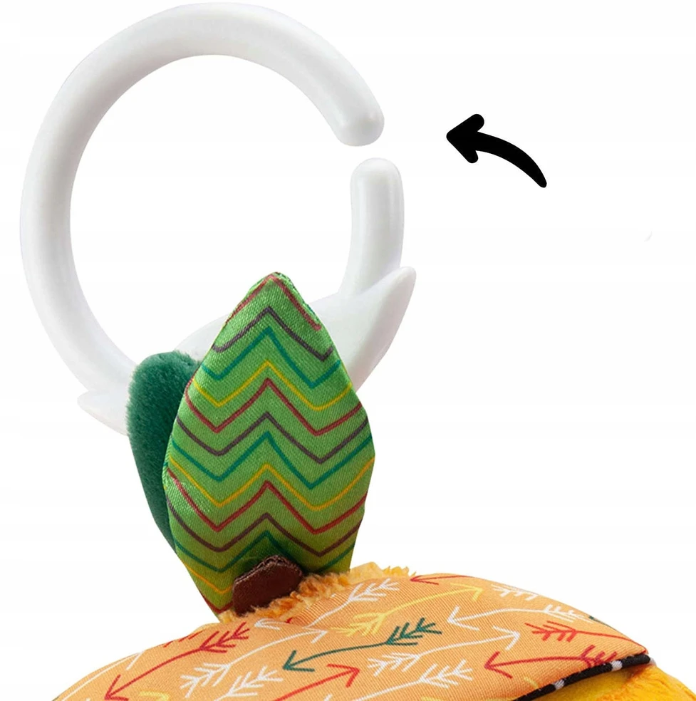 Lamaze Pakabinamas kūdikių žaislas Tomy Oranžinis