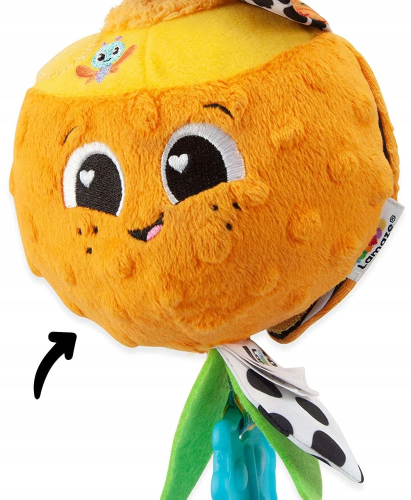 Lamaze Pakabinamas kūdikių žaislas Tomy Oranžinis