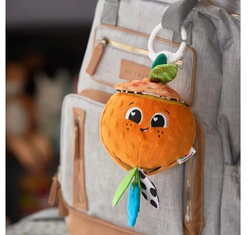 Lamaze Pakabinamas kūdikių žaislas Tomy Oranžinis