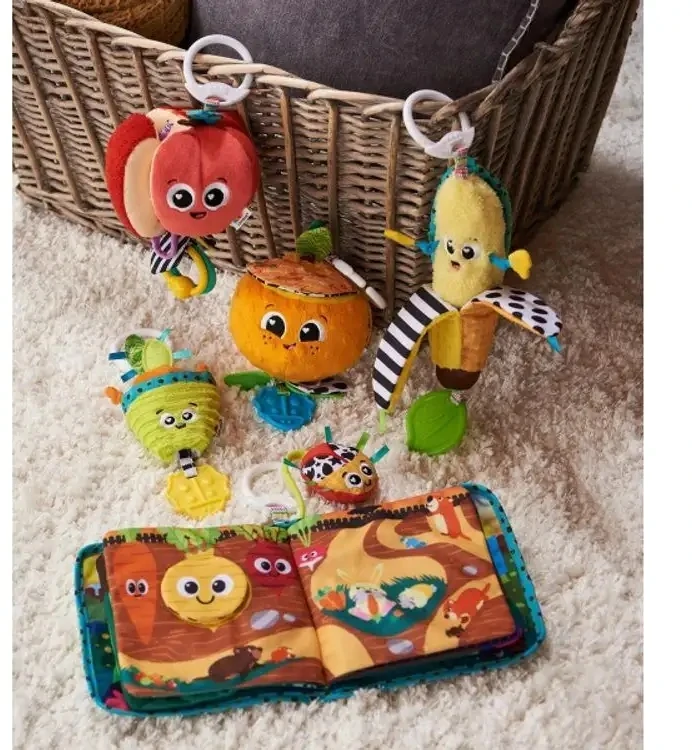 Lamaze Pakabinamas kūdikių žaislas Tomy Oranžinis
