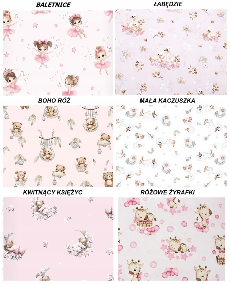 LaMinia Pagalvės užvalkalas lovai 50x60 DAUG DIZAINŲ