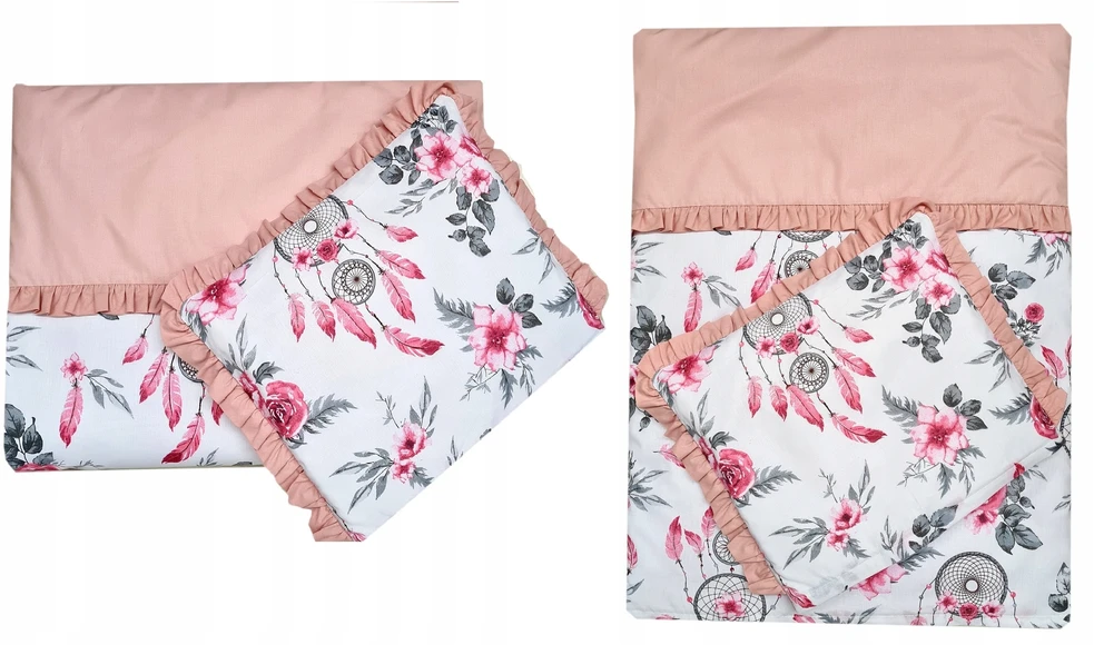 LaMinia patalynė Next2Me lovelei, 4 vnt., pagalvės užvalkalas + įdėklas * DAUG RAŠTŲ
