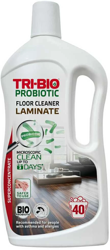 Laminuotų grindų ploviklis TRI-BIO, 840 ml