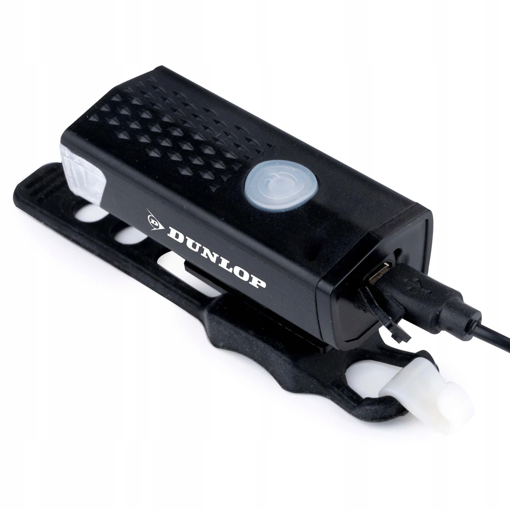 LAMP SET dviračio žibintai priekyje ir gale LED DUNLOP