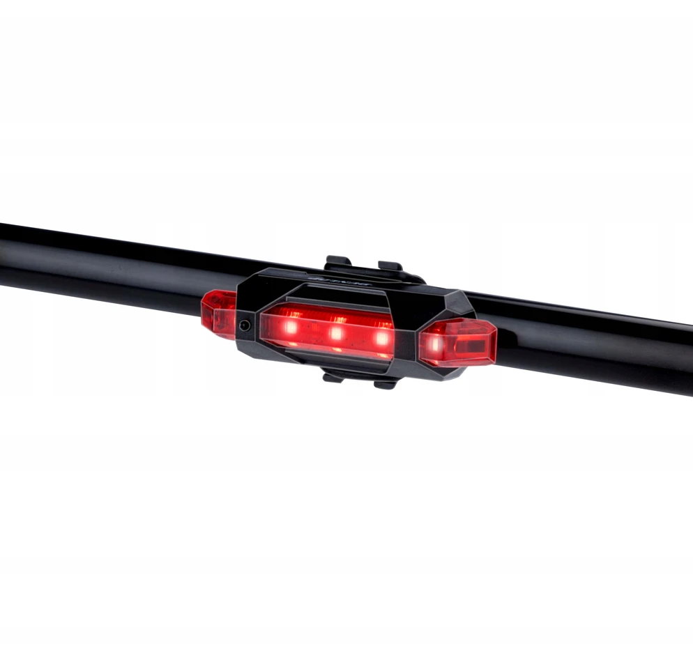 LAMP SET dviračio žibintai priekyje ir gale LED DUNLOP