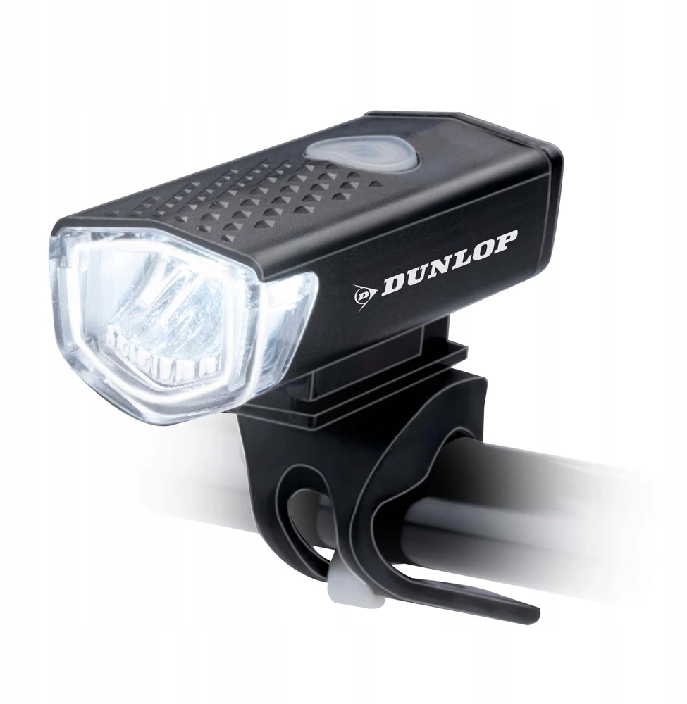 LAMP SET dviračio žibintai priekyje ir gale LED DUNLOP