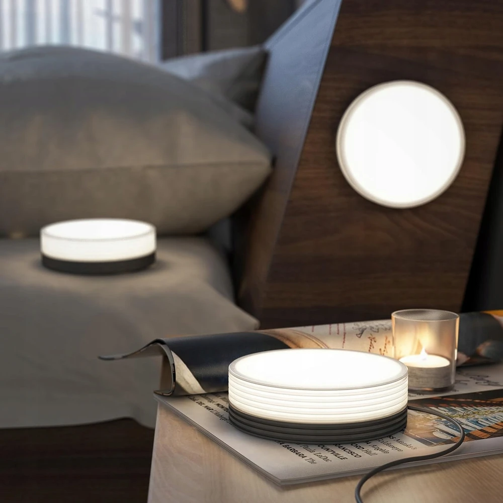 Lampa LED su Regulacją Światła Magnetyczna Allocacoc PowerLight Twist 4000K