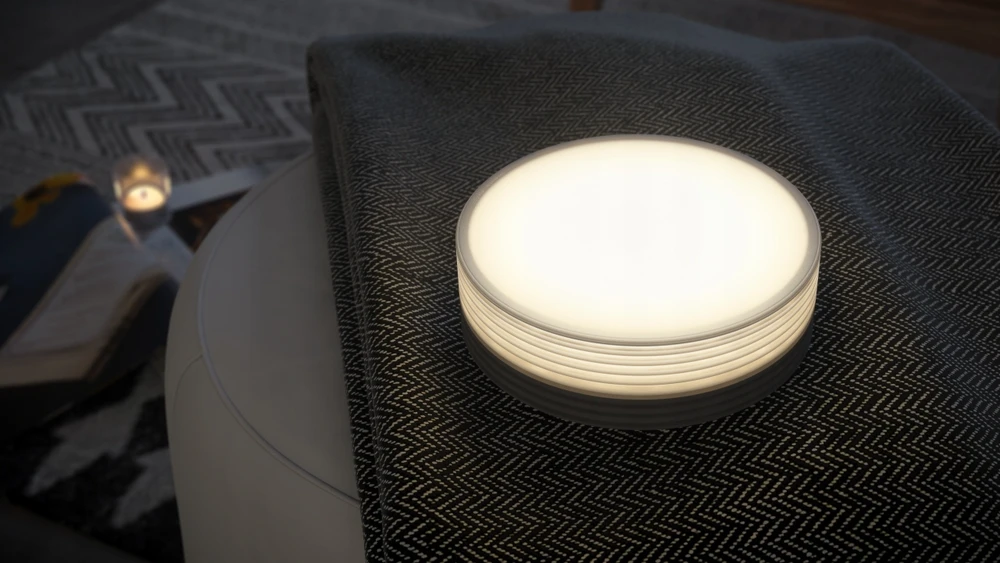 Lampa LED su Regulacją Światła Magnetyczna Allocacoc PowerLight Twist 4000K