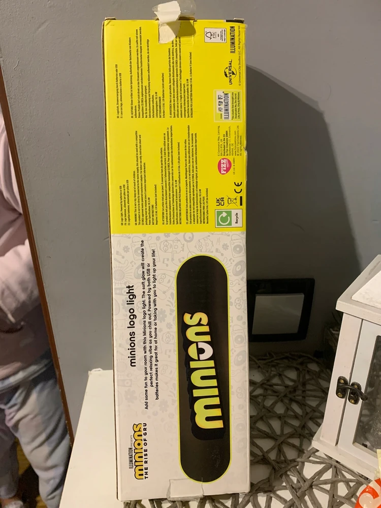 Lampa - Minions 10,5 cm