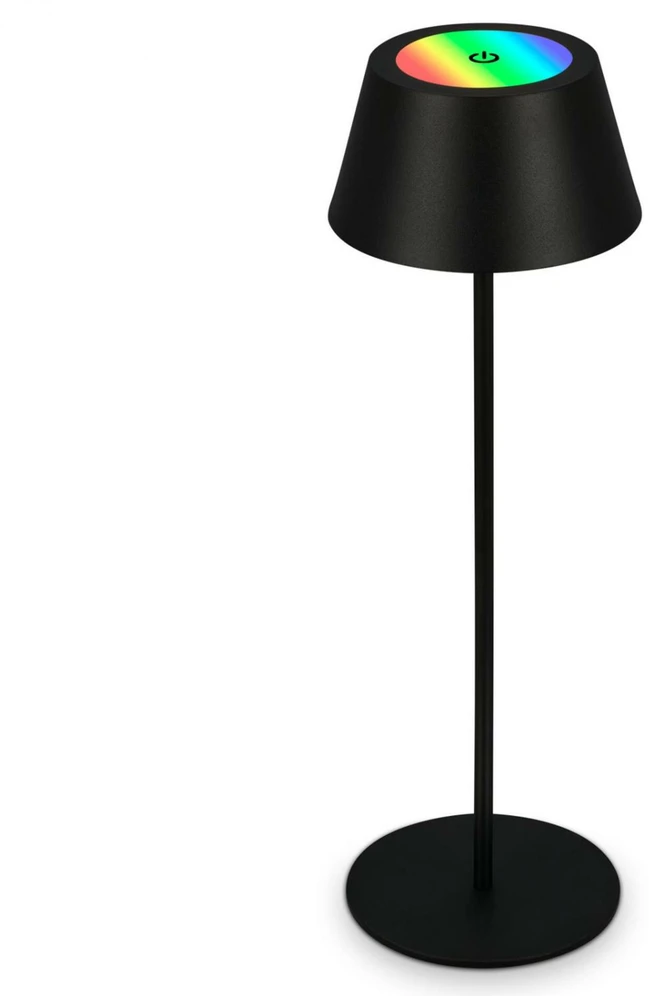 Lampa stołowa Briloner 7466-015 juoda 2,6 W