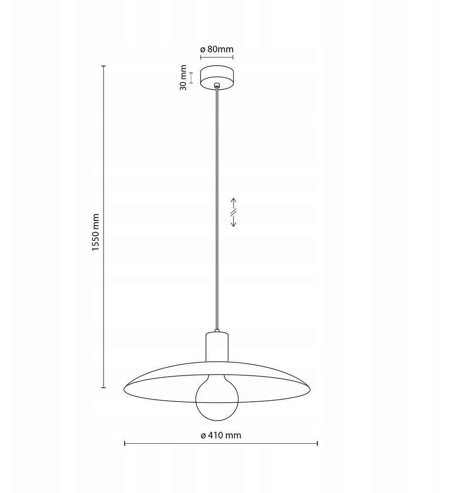Lampa sufitowa Astra E27 žalia
