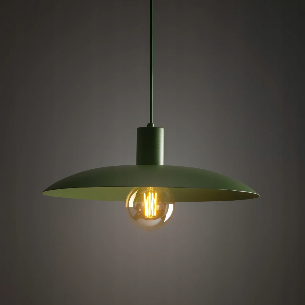 Lampa sufitowa Astra E27 žalia