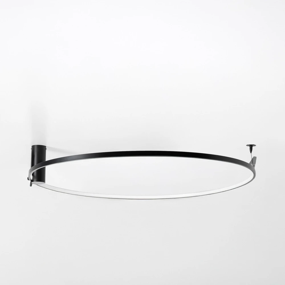 Lubinis šviestuvas Zumaline Lampa sufitowa LED 40W HORIK 89429-90BK Zuma Line