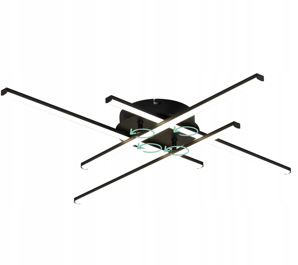 Pakabinamas šviestuvas Lampa sufitowa LED Wisząca regulowana 30W żyrandol Plafon WOBAKO