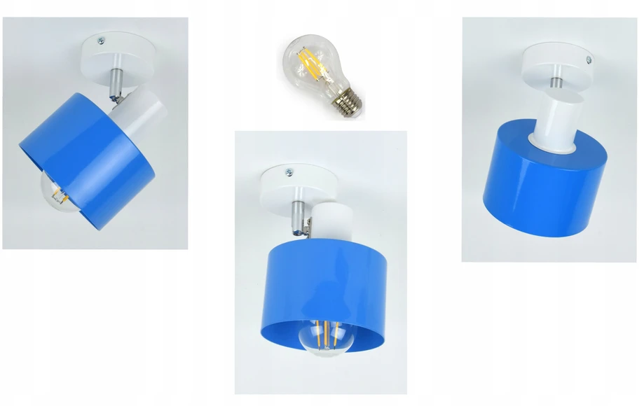 Lubinis šviestuvas Luxolar Lampa sufitowa plafon Classic Spot do pokoju dziecka kolory LED E27