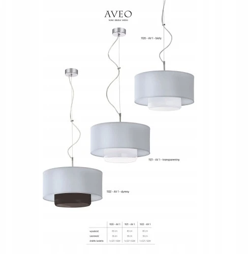 Lampa wisząca Jupiter 1 -punkty światła E27