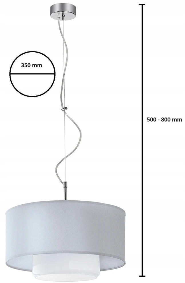 Lampa wisząca Jupiter 1 -punkty światła E27