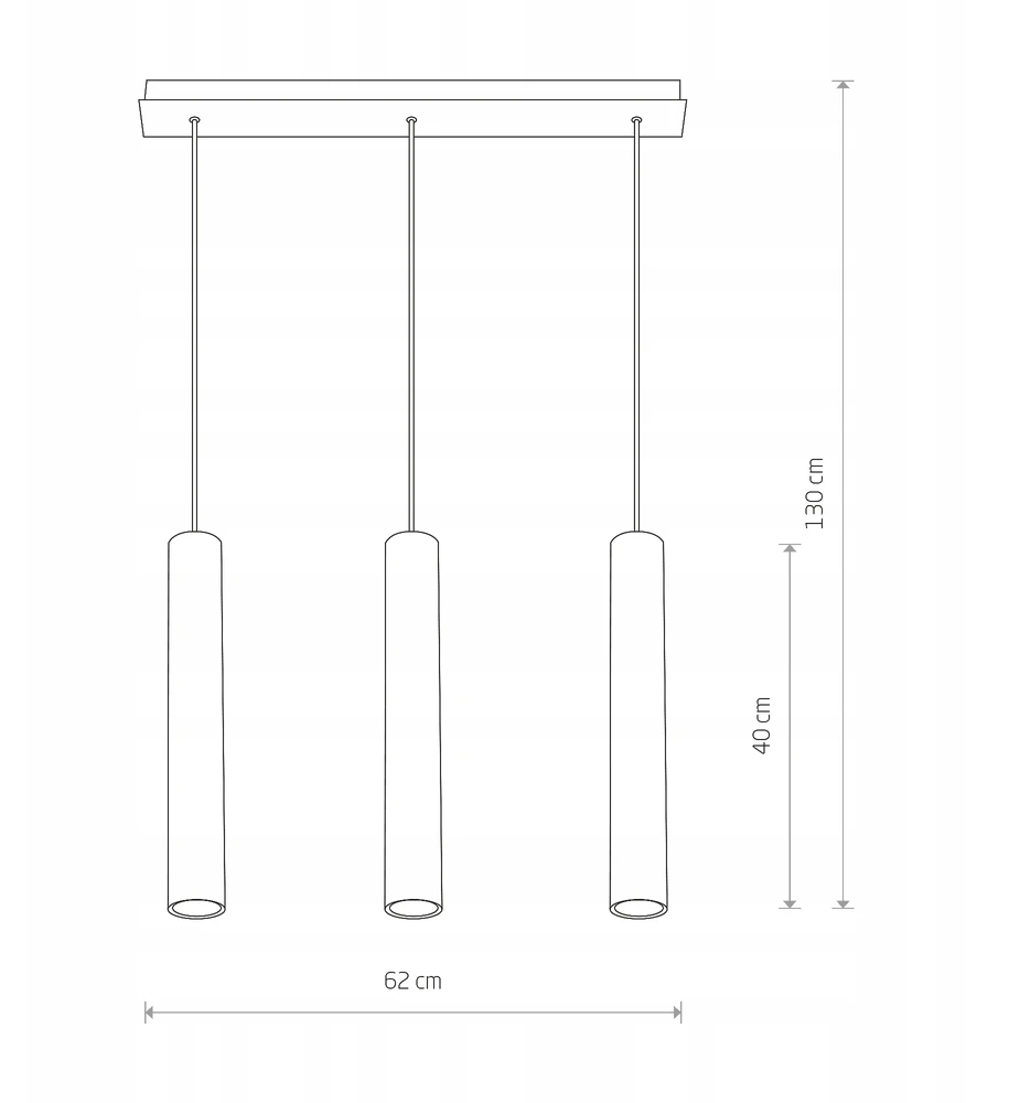 Pakabinamas šviestuvas Lampa wisząca Nowodvorski EYE 3xGU10 juoda jadalnia 130 cm nowoczesny