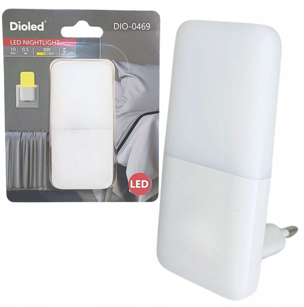 Lampa wtyk SLIM zmierzch 2700K DIOLED DIO-0469
