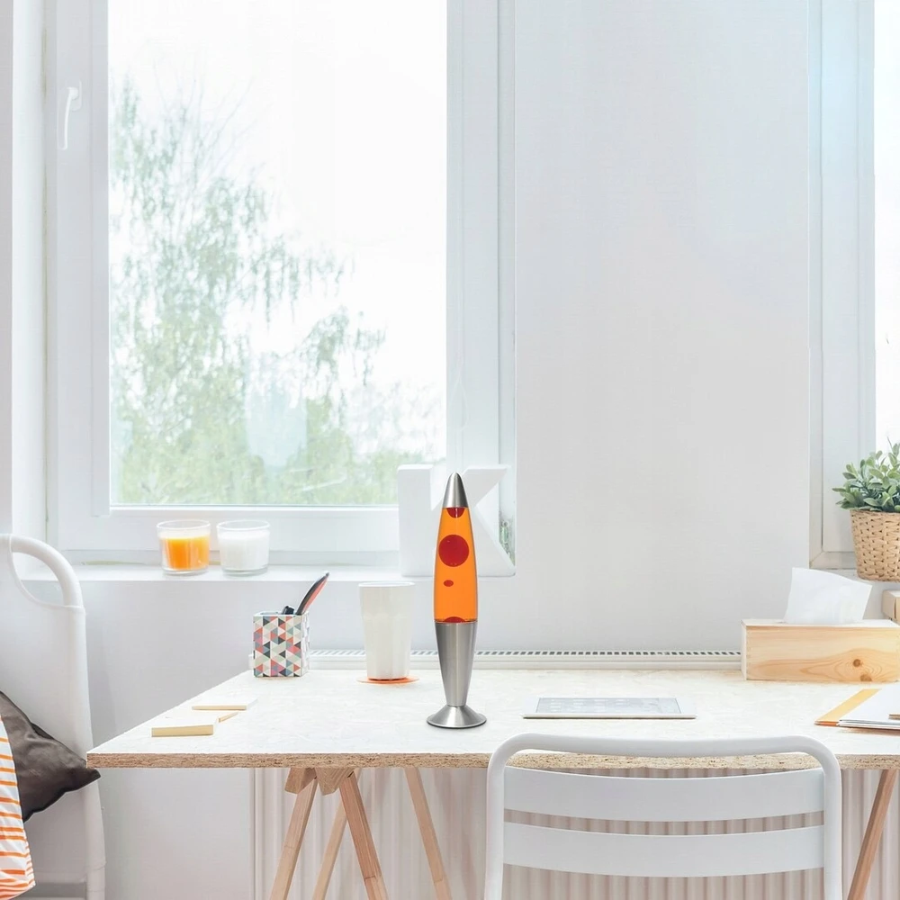 Lampka lawowa LED 25W oranžinė-raudona Lollipop3 Rabalux