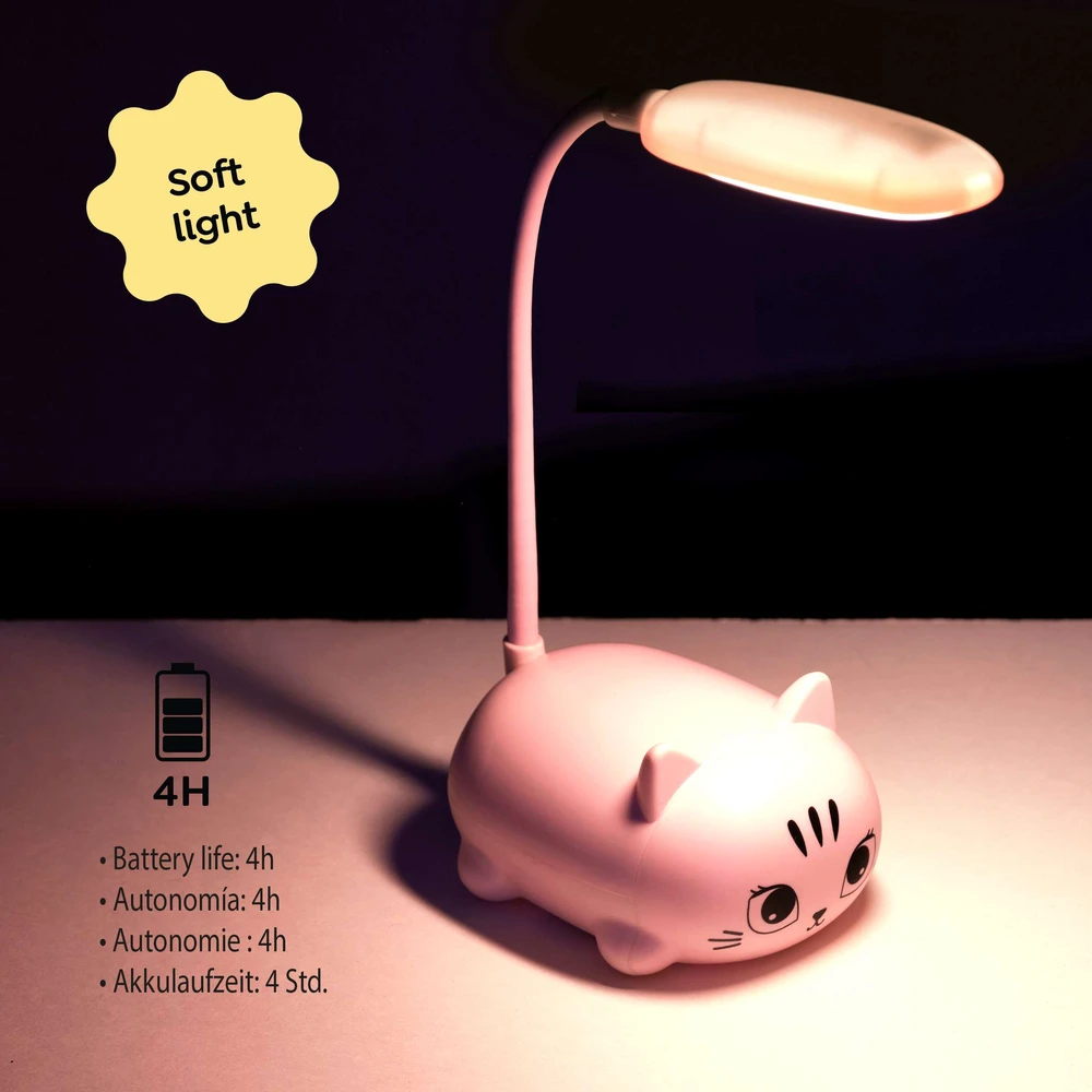 Lampka LED Miquelrius - Rožinė Kotek