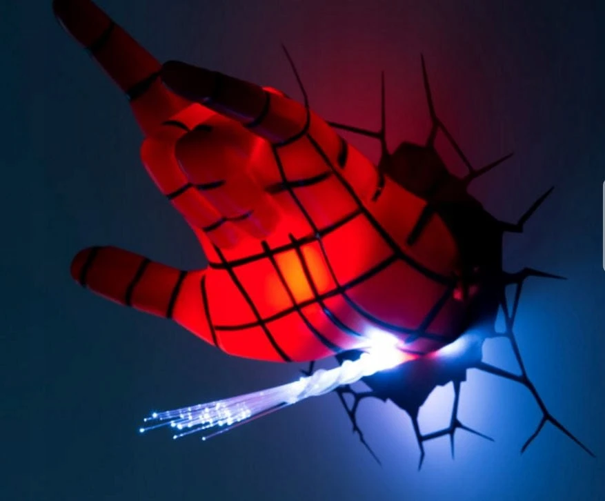 Lampka Marvel Spider-Man 3D - ręka