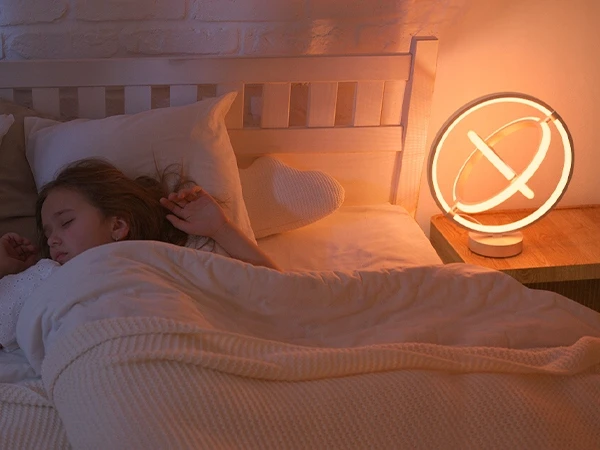 Lampka na Biurko Biurkowa Nocna do Sypialni LED RGB IC Smart Wifi APP Lepro
