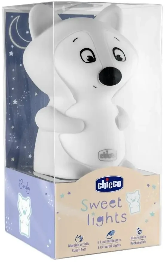 "Chicco" įkraunama naktinė lemputė "Fox