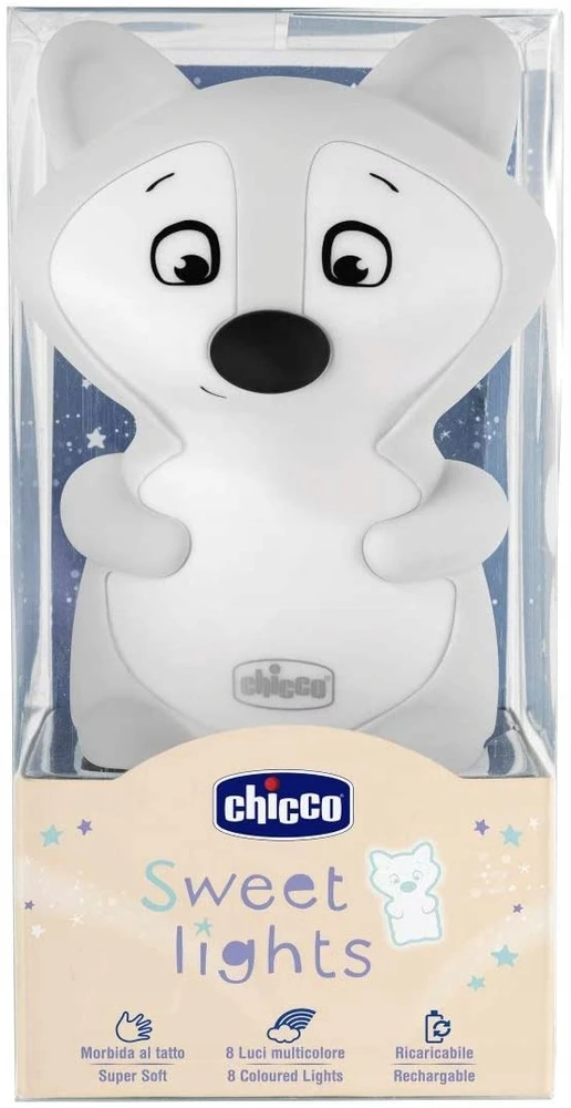 "Chicco" įkraunama naktinė lemputė "Fox