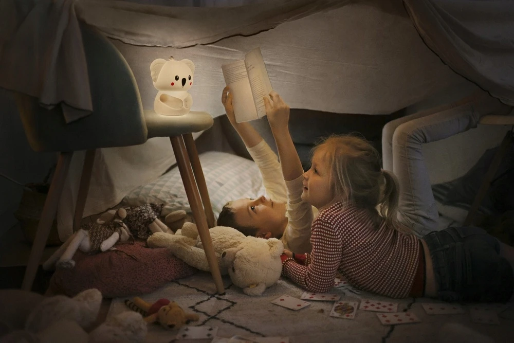 Lampka Nocna LED Dziecięca Koala RGBW USB C Dotykowa Akumulatorowa OSRAM