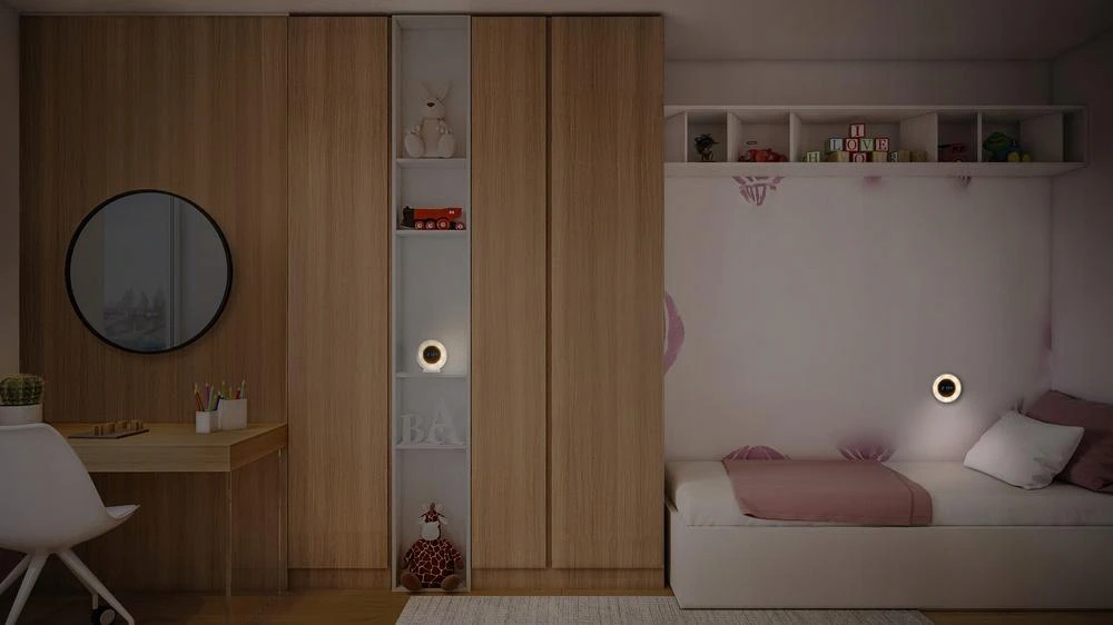 Lampka Nocna LED Dziecięca USB su Zegarem CCT 3000-6500K IP20 NIGHTLUX OSRAM