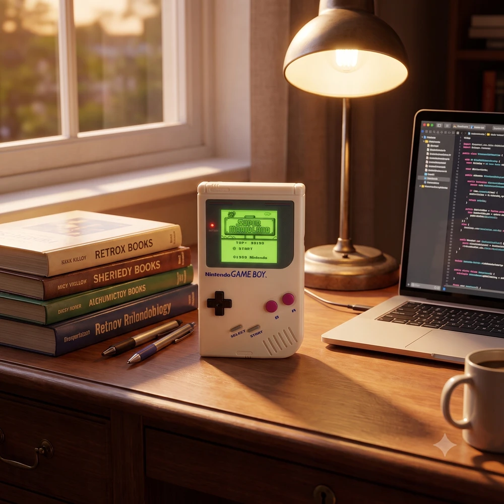 Lampka Nocna LED Nintendo Gameboy Paladone Pixel Retro Ozdoba Pokoju
