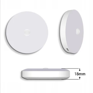 Lampka nocna Magnetyczna Aigostar su judesio jutikliu 6500K LED balta 2vnt..