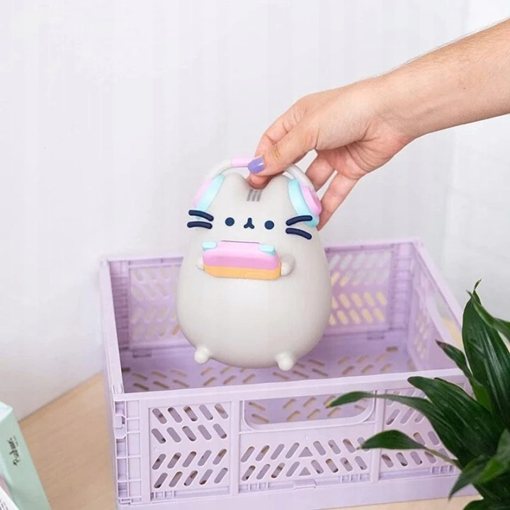 Lampka Nocna PUSHEEN CAT dla Dziecka LED na Baterie USB Prezent ORYGINALNA