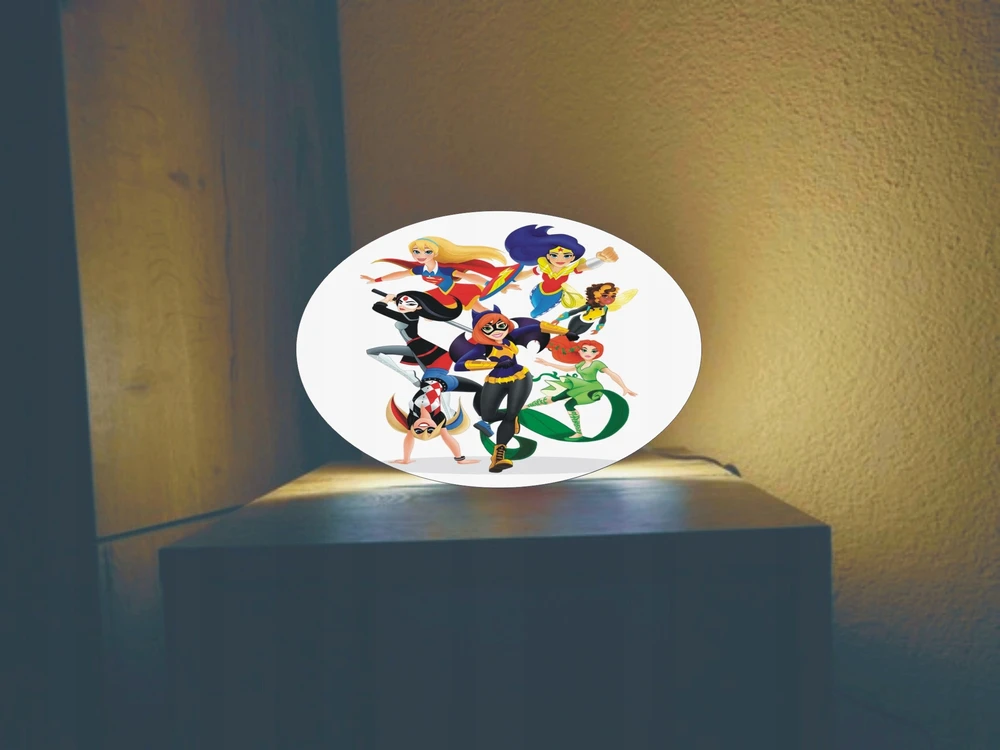 Lampka ścienna DC SUPER HERO GIRLS pilot