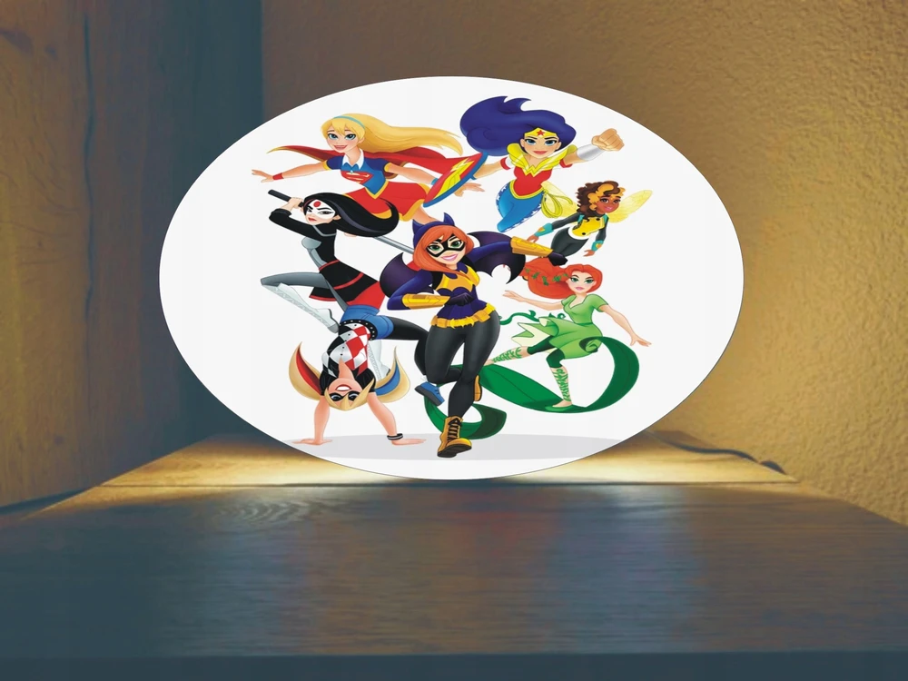 Lampka ścienna DC SUPER HERO GIRLS pilot