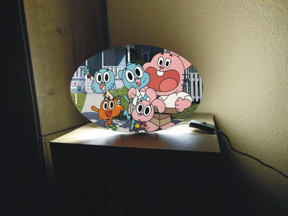 Lampka ścienna GUMBALL pilot opcja